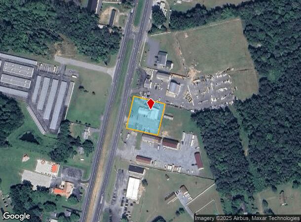9901 S Dupont Hwy, Felton, DE Parcel Map