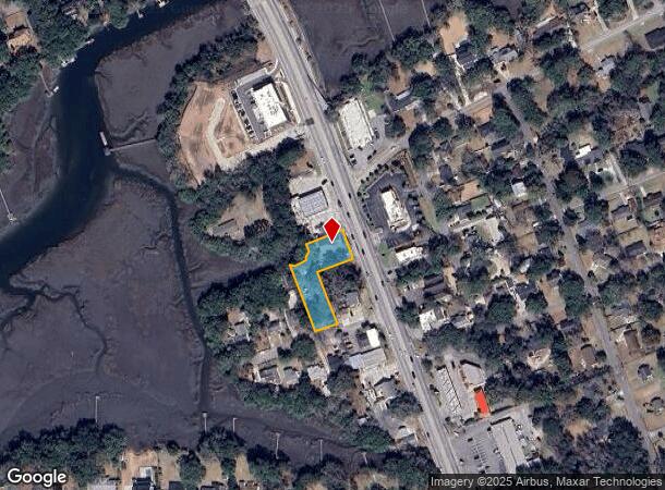  743 Folly Rd, Charleston, SC Parcel Map
