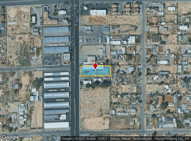 1498 N Nellis Blvd, Las Vegas, NV Parcel Map