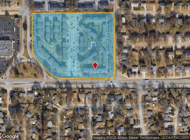 2999 N Maplewood Blvd, Omaha, NE Parcel Map