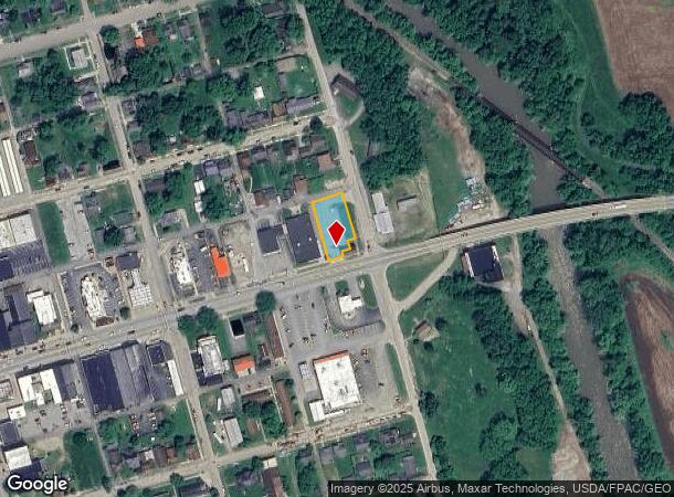  109 Jefferson St, Greenfield, OH Parcel Map
