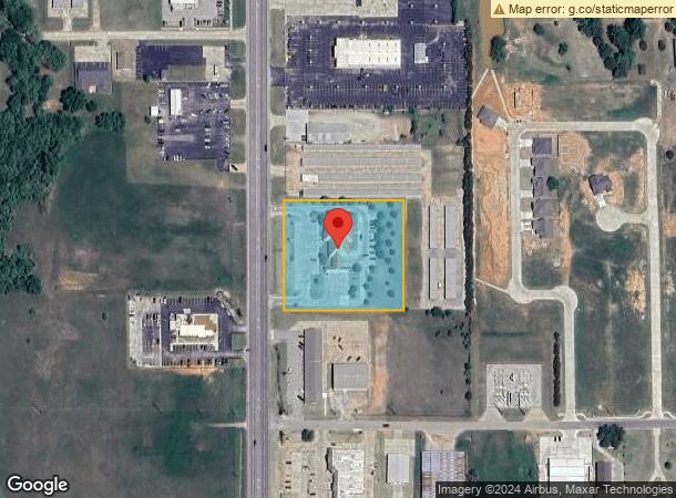  3923 N Harrison St, Shawnee, OK Parcel Map