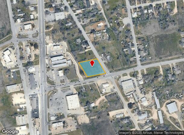  1204 N Commerce St, Lockhart, TX Parcel Map