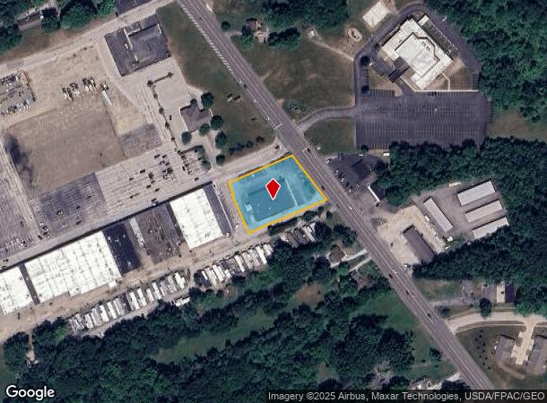  1540 Canton Rd, Akron, OH Parcel Map