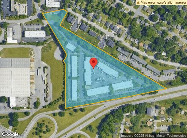  305 S Westgate Dr, Greensboro, NC Parcel Map