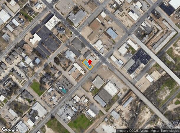  1807 Franklin Ave, Waco, TX Parcel Map