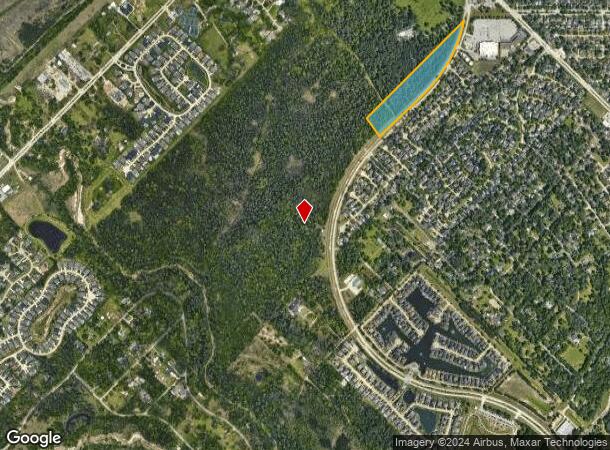  12345 Grant Rd, Cypress, TX Parcel Map