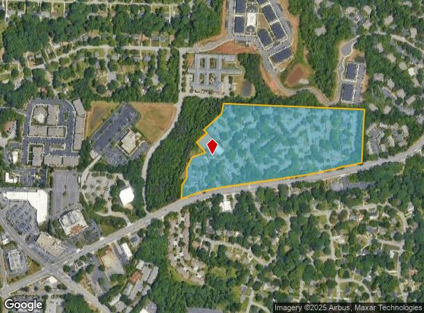 100 Yester Oaks Way E, Greensboro, NC Parcel Map