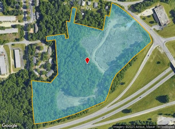 3124 Triangle Lake Rd, High Point, NC Parcel Map