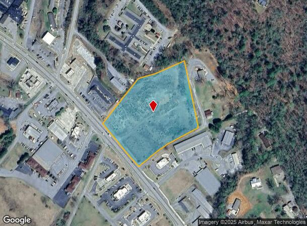  200 S Main St, Hiawassee, GA Parcel Map
