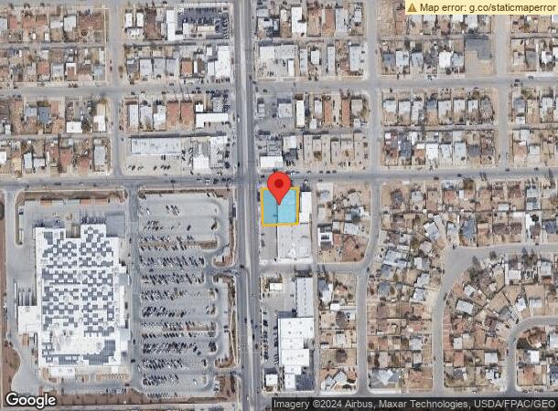  5720 Dyer St, El Paso, TX Parcel Map