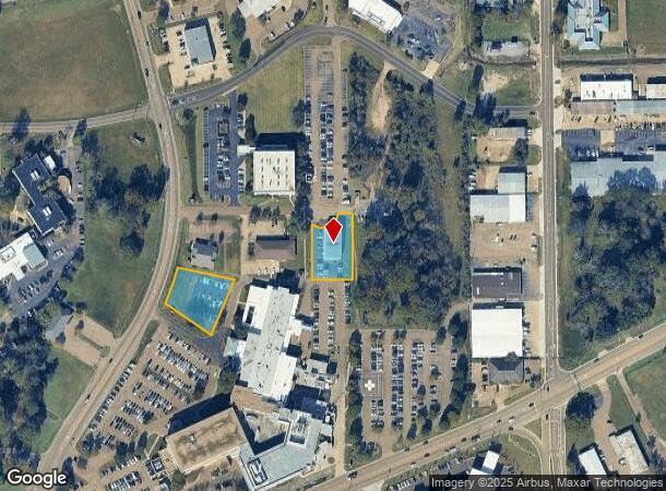 River Oaks Ct, Flowood, MS Parcel Map