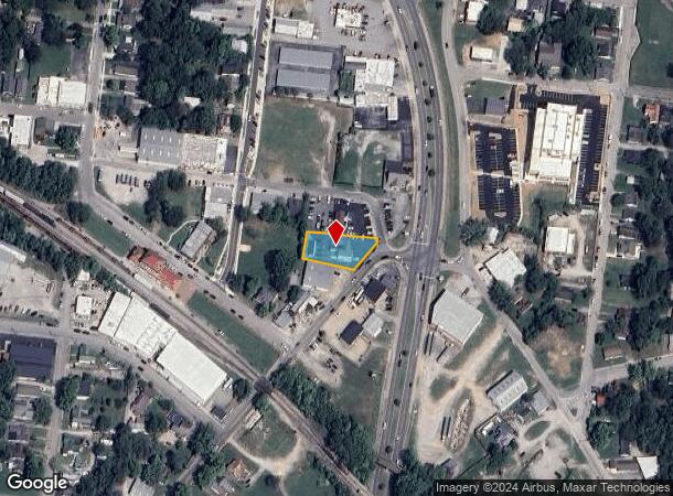  1204 S Main St, Columbia, TN Parcel Map