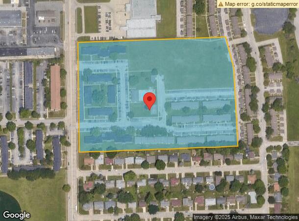  3700 N Woodford St, Decatur, IL Parcel Map