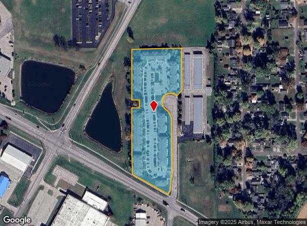  782 Clifty Ln, Columbus, IN Parcel Map