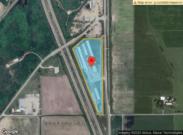  2149 E Frontage Rd, Staunton, IL Parcel Map