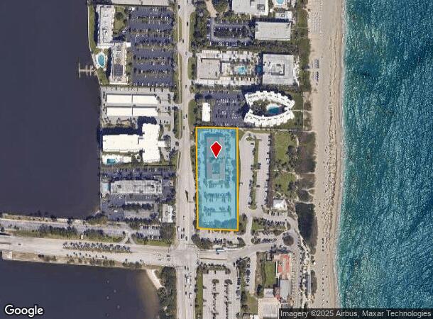  2875 S Ocean Blvd, Palm Beach, FL Parcel Map