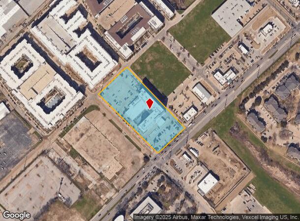2333 W Mockingbird Ln, Dallas, TX Parcel Map