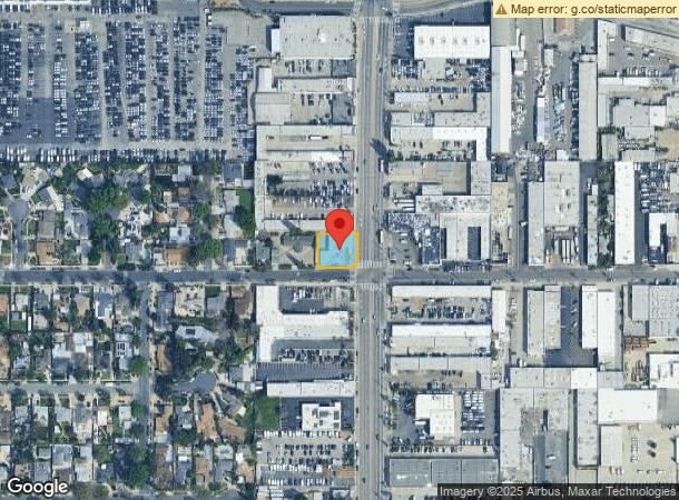  7805 Sepulveda Blvd, Van Nuys, CA Parcel Map