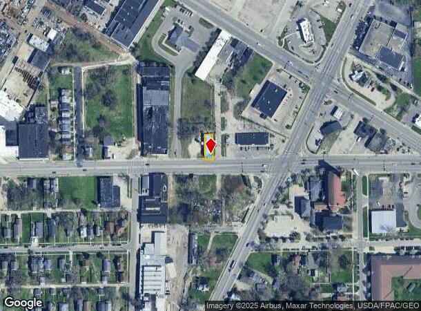 1202 W Bancroft St, Toledo, OH Parcel Map