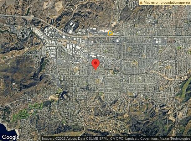  1657 Town Center Way, Simi Valley, CA Parcel Map