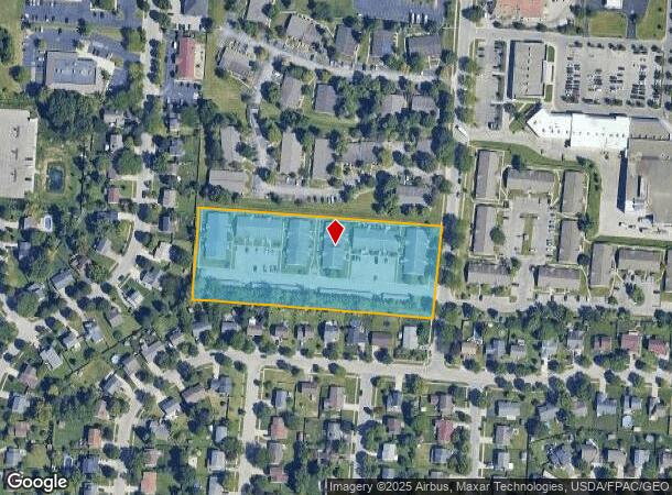 4187 Parkmead Dr, Grove City, OH Parcel Map