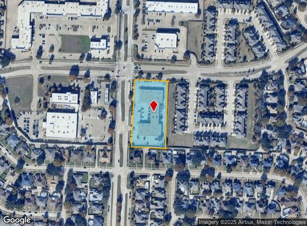  2200 Los Rios Blvd, Plano, TX Parcel Map