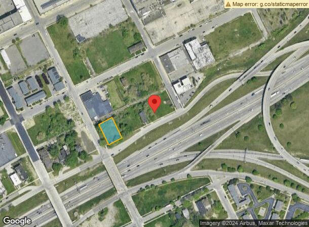  503 E Edsel Ford Fwy, Detroit, MI Parcel Map