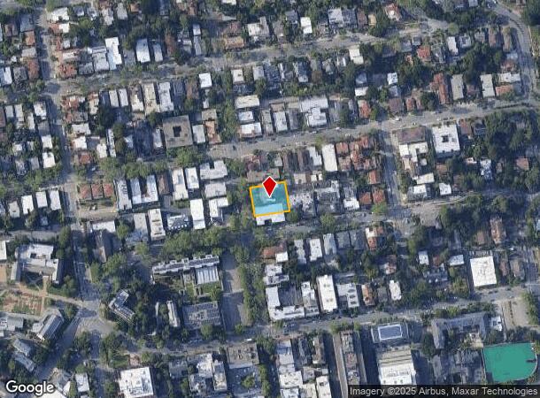  1727 Euclid Ave, Berkeley, CA Parcel Map