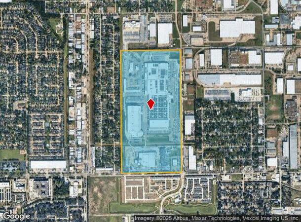  4301 Windfern Rd, Houston, TX Parcel Map
