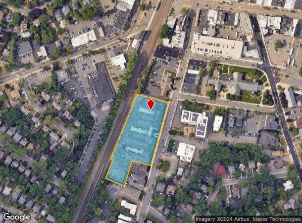  150 S Broad St, Ridgewood, NJ Parcel Map