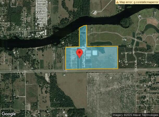  22341 Palm Beach Blvd, Alva, FL Parcel Map