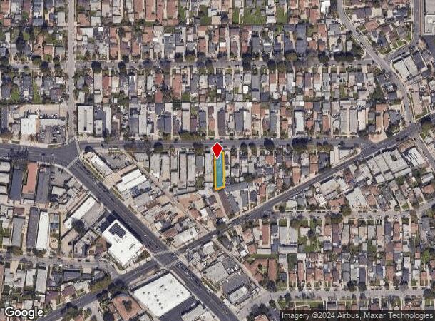  552 Hyde Park Pl, Inglewood, CA Parcel Map