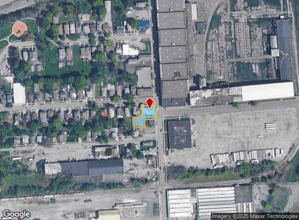  33 Columbus St, Auburn, NY Parcel Map