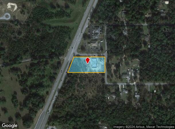  2349 N Lecanto Hwy, Lecanto, FL Parcel Map