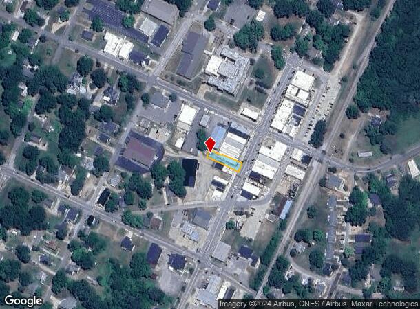  20 S Main St, Franklinton, NC Parcel Map