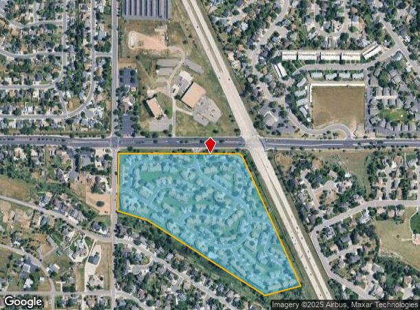 8113 W Ken Caryl Cir, Littleton, CO Parcel Map