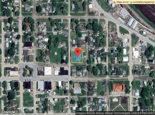  200 N Columbus St, Pleasantville, IA Parcel Map