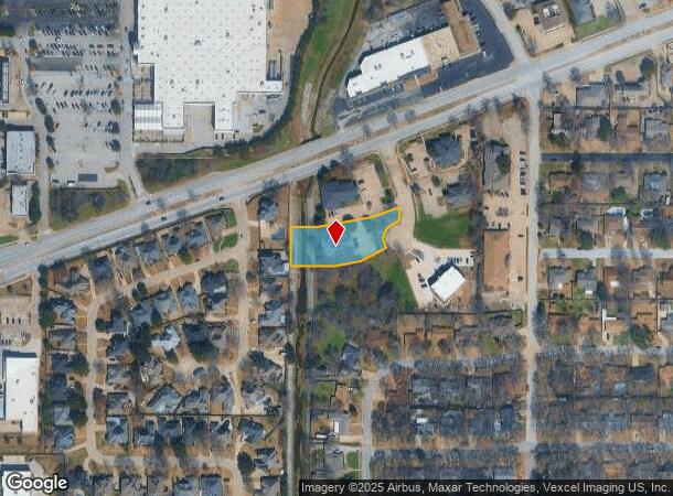 1717 Chadwick Ct, Hurst, TX Parcel Map