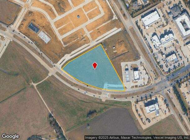  260 N Mitchell Rd, Mansfield, TX Parcel Map