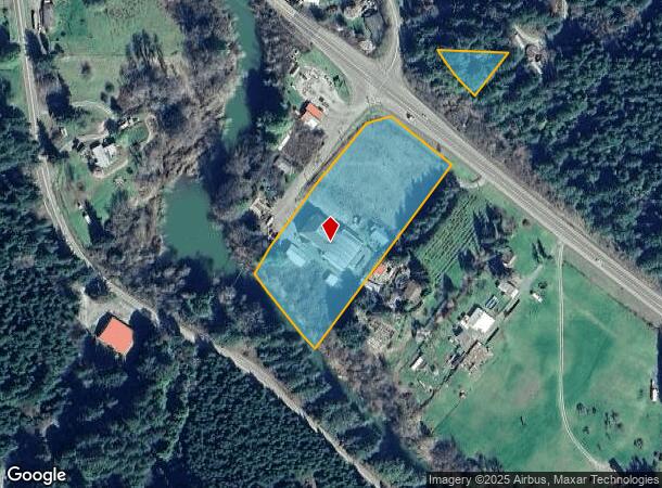  51287 Hatfield Rd, Myrtle Point, OR Parcel Map