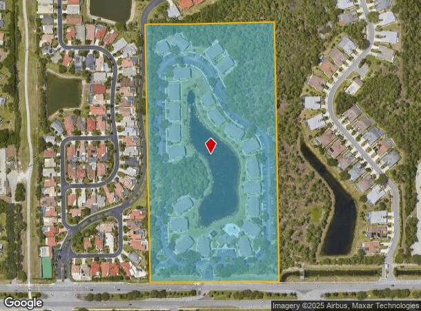  100 Ospreys Lndg, Naples, FL Parcel Map