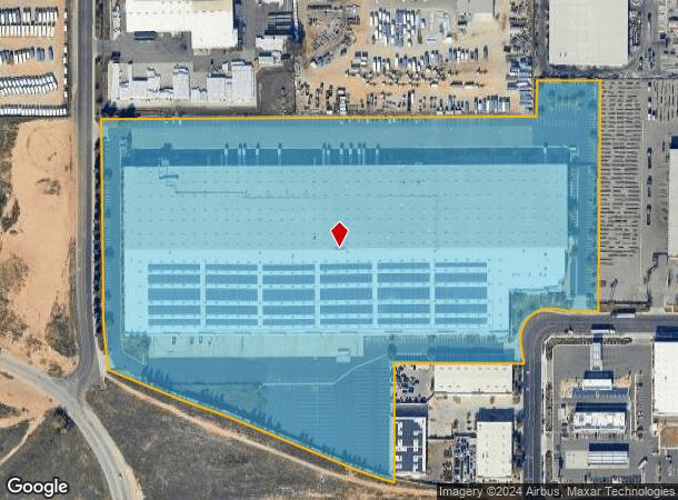  22150 Goldencrest Dr, Moreno Valley, CA Parcel Map