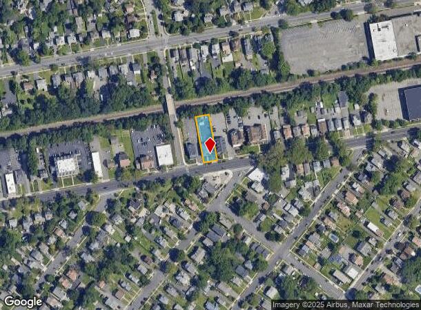  808 South Ave W, Westfield, NJ Parcel Map