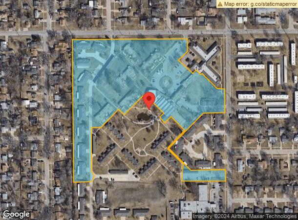  1605 W May St, Wichita, KS Parcel Map