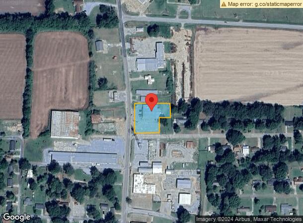  1002 East Ave N, Hollandale, MS Parcel Map