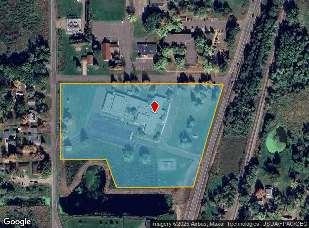 412 Main Ave N, Braham, MN Parcel Map