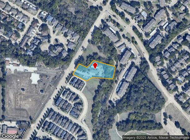  401 S Jupiter Rd, Allen, TX Parcel Map