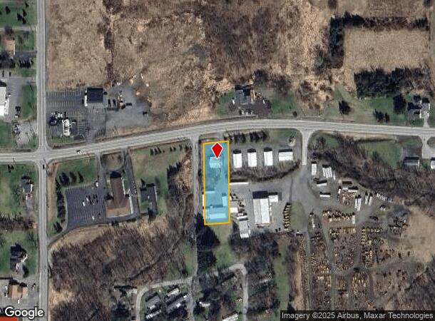 8925 Main St, Honeoye, NY Parcel Map