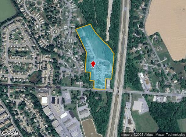 1133 S Little Creek Rd, Dover, DE Parcel Map